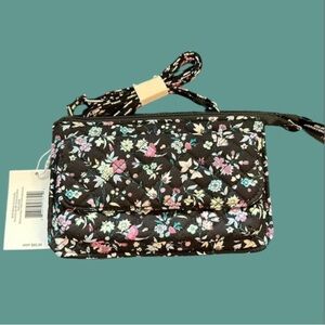 Vera Bradley Wallet Crossbody Botanical Ditsy NWT